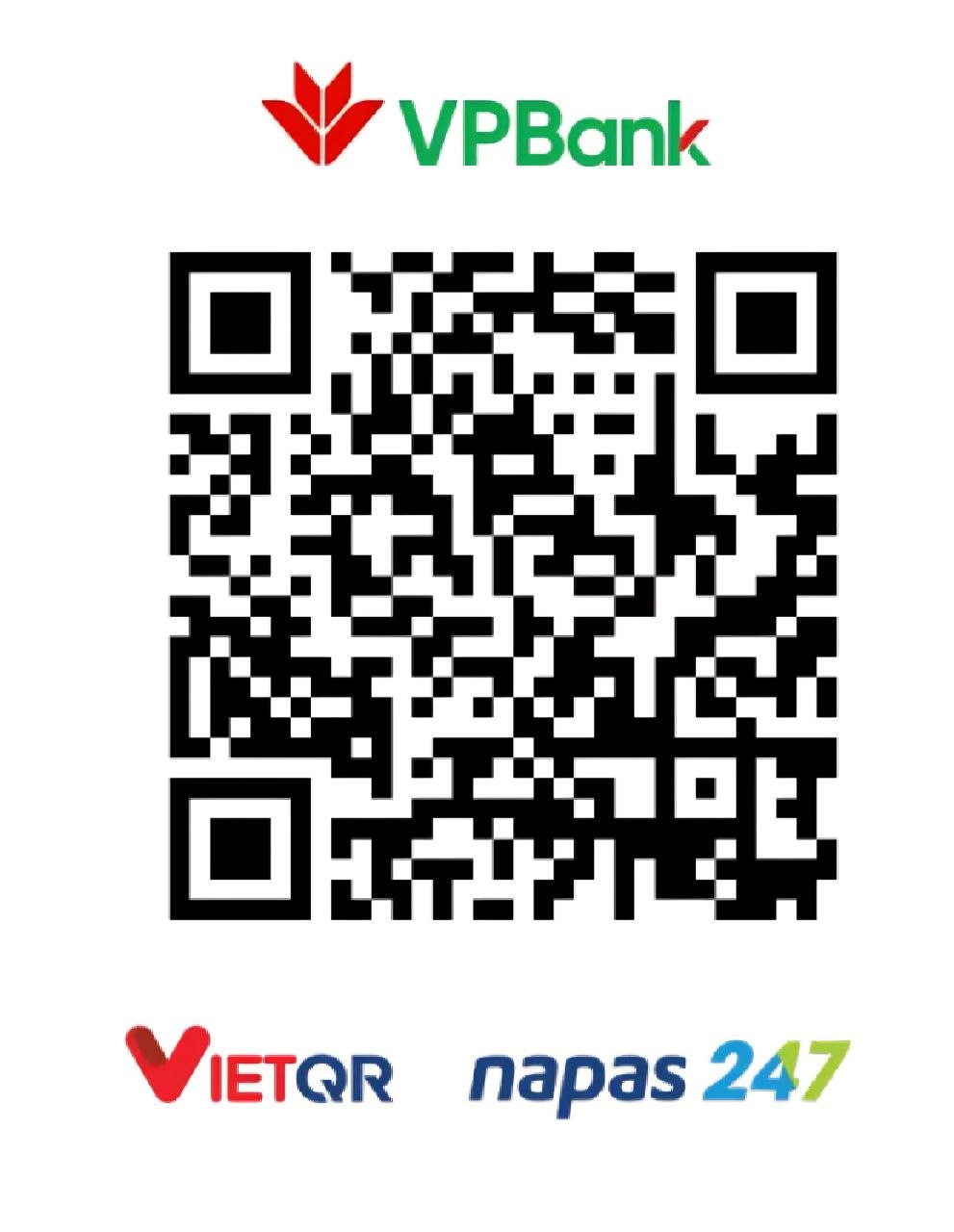 QR ủng hộ qua VPBank
